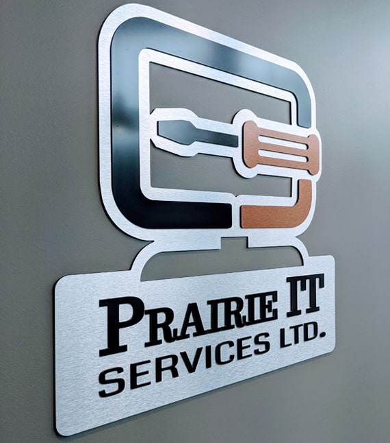 Prairie IT Indoor Sign